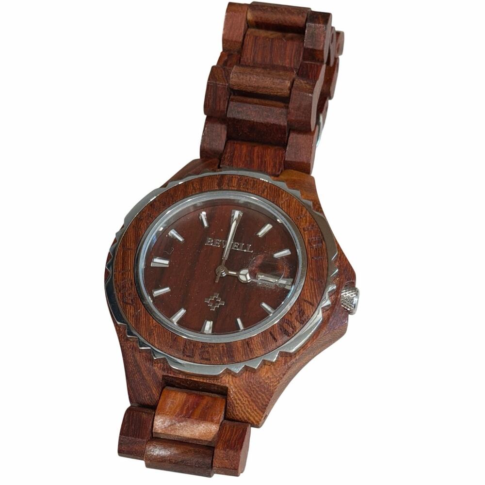 Bewell Men's Wooden Mens Watch